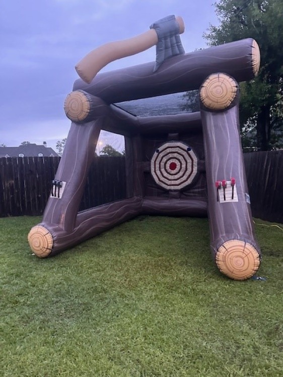 Inflatable Axe Throw Game