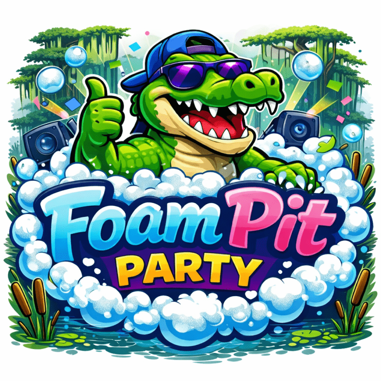Foam pit party Foam pit party